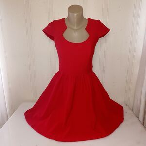 Jun & Ivy [M] Red Dress (